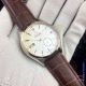 New Omega seamaster 41mm watches Gold Bezel Brown Leather Band (3)_th.jpg